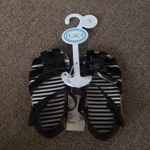 Girl’s Black Sandals